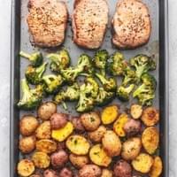 Pork Chops w. Broccoli