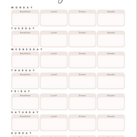 Meal Planning 8