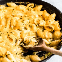 Zucchini Mac N Cheese