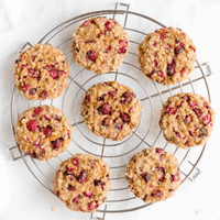 Cranberry Orange Oat Cookies