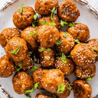 BBQ Chicken Meatballs