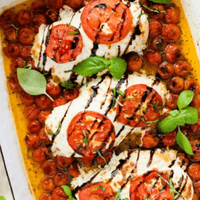 Baked Caprese Chicken