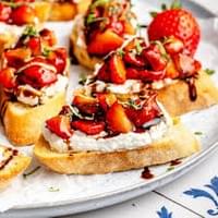 Strawberry Bruschetta