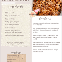 Beef Broccoli Fried Rice