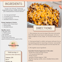 Loaded Big Mac Fries