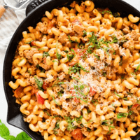 Ground Turkey Pasta