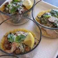 Garlic Mushroom Orzo