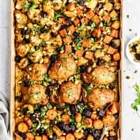 Spiced Chicken w. Cauliflower