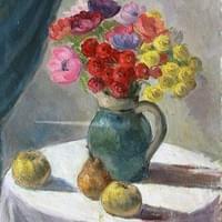 Anémones poires et pommes