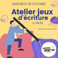 ATELIER JEUX D'ECRITURE