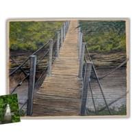 Custom Painting - Rope Bridge
