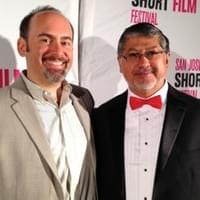 Carl Strecker and Sinohui Hinojosa of EAP Creative and the San Jose International Short Film Festival