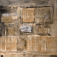 VENICE 2024 Acrylic on canvas 100 x 100 cm Acryl on canvas