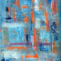  Blue Odyssey 70 x 90 cm  Private Collector, Greece