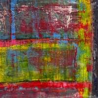 Mountain and Sea 100 x 100 cm 2/5 2025 Acrylic on canvas 