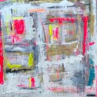 Summertime II 2024 90 x 90 cm Acrylic on canvas 