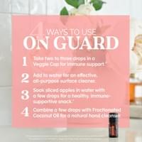 Ways to use On Guard