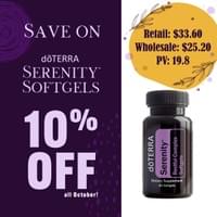 10% Off in October - Serenity