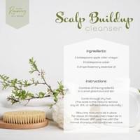 Struggling with itchy scalp due to buildup? Give your scalp a fresh start!