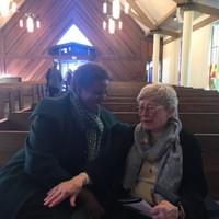 After Beatitude Mass concert with dear friend Mrs Holmquist!