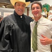 Hadi Suheil with Judge Garcia