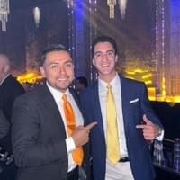 Hadi Suheil with Ivan Sanchez