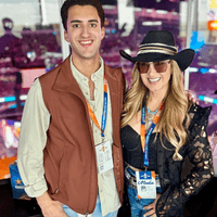 Hadi Suheil working with mom 