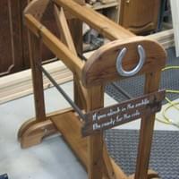 CEDAR SADDLE RACK
