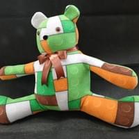 Bear plushie by Yvonne Tippet