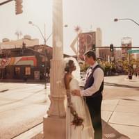 Post Elopement Vegas Couple