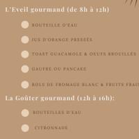 MENU PICNIC DE CHARME