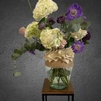Arreglo Floral en base Vidrio