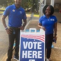 Blue and White Vote 2024 