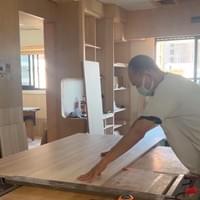 高雄木汪裝潢施工照片｜客廳