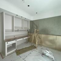 高雄木汪裝潢施工照片｜櫃體