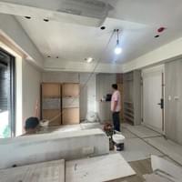 高雄木汪裝潢施工照片｜客廳