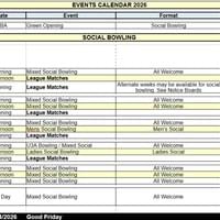 Events Calendar 2026 Page 1