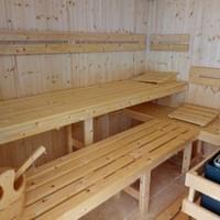 Sauna finlandais espace bien être Villa Elisa M Aubenas 