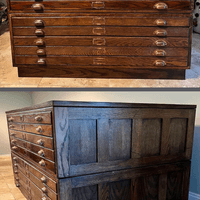 1800's Map Chest Restored