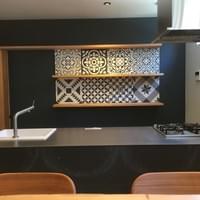 オーダー住宅のキッチンバック　設計：おうちソムリエ一級建築士事務所