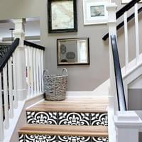 海外施工例　階段立ち上がり