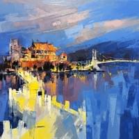 龍潭大池夜色20F