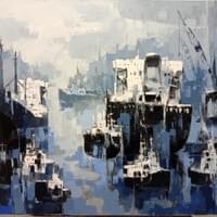 港的系列作品---連鎖反應20F