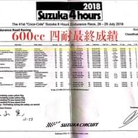 600cc四耐最終成績