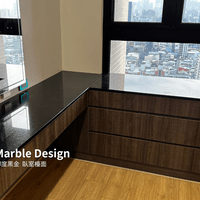 印度黑金大理石檯面