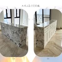 天使之星大理石沙發背牆櫃