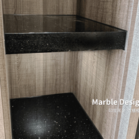 印度黑金大理石檯面