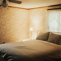 Guest bedroom-full mattress