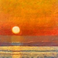 'Setting Sun over Purbeck'