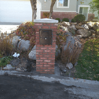 Leaning Mailbox Repair